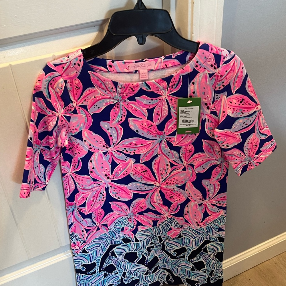 Lilly Pulitzer Little Lilah Girls Dress NWT Sz Large